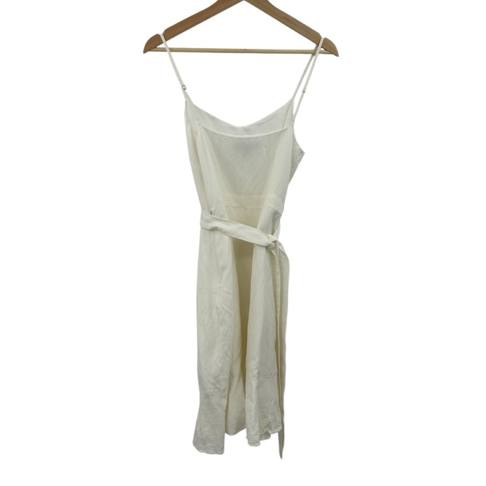 Banana Republic Linen Ruffle Wrap Dress - Picture 5 of 8